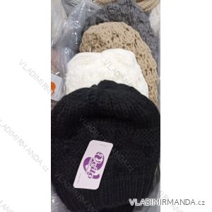 Winter hat with pompon women (ONE SIZE) WROBI PVB21104142