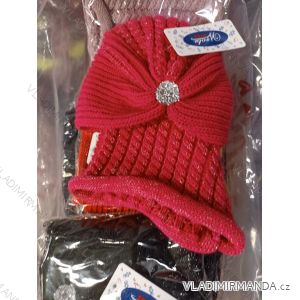 Girls' winter warm cap (2-5 years) POLAND PRODUCTION PV320122