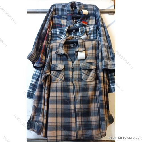 Shirt warm warm flannel long sleeve (m-3xl) CANARY CANARY-151