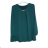 Tunic / blouse long sleeve women's oversized (3XL / 4XL ONE SIZE) ITALIAN FASHION IMWQ2191650 Green