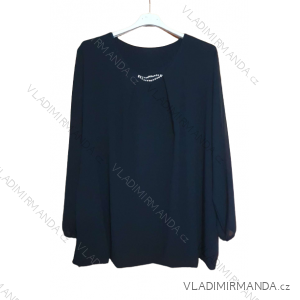 Tunic / blouse long sleeve women's oversized (3XL / 4XL ONE SIZE) ITALIAN FASHION IMWQ2191650