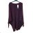 Sweater oversize long sleeve women (2XL / 4XL ONE SIZE) ITALIAN MODA IM721300 Royal blue 2XL / 4XL