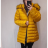 Women's oversized winter jacket (5XL-9XL) POLISH FASHION HKW21964 XL <div><p>Yellow</p>
</div>