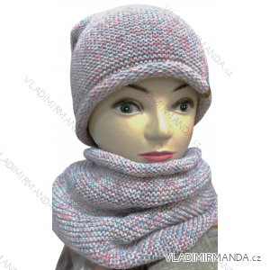 Winter hat with pompon women (ONE SIZE) POLADN PRODUCT PV820056B