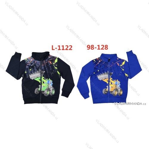 Children's warm sweatshirt girls (98-128) SEZON CK-1016