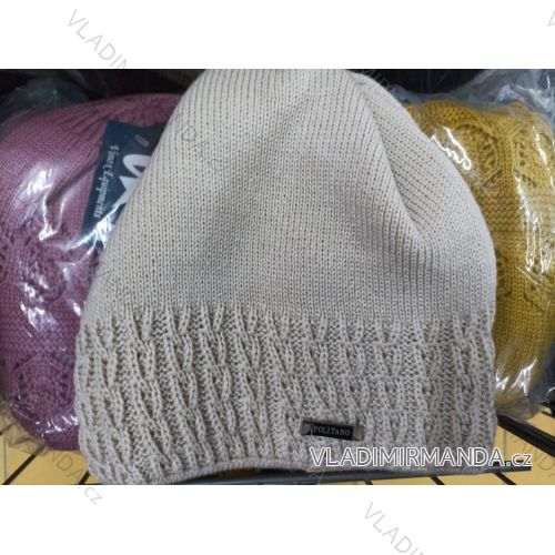 Women's cap with stones (uni) WOOLK POLAND PV417027