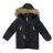 Jacket winter with fur kids adolescent boys (4-12 years) KUGO JK1810