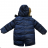 Jacket winter with fur kids adolescent boys (4-12 years) KUGO JK1810