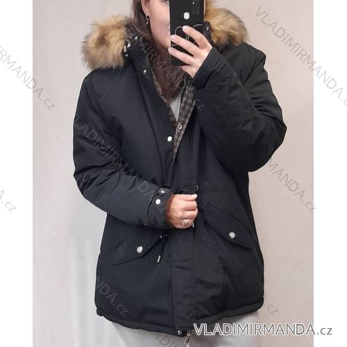 Women's oversized winter jacket (5XL-9XL) POLISH FASHION HKW21964