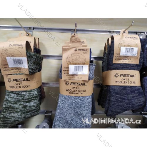 Men's thermal wool socks (38-42, 43-47) PESAIL PES20YZ