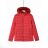 Girls' fur vest (92-128) GLO STORY GLO19GMJ-9529 S red