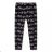 Children's long leggings (98-128 / black) KUGO M0185