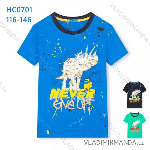 T-shirt short sleeve boys (98-128) KUGO LC5967