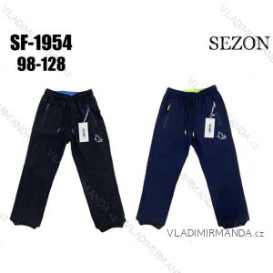 Warm softshell pants children's girls and boys (134-164) SEZON SEZ21SF-1930