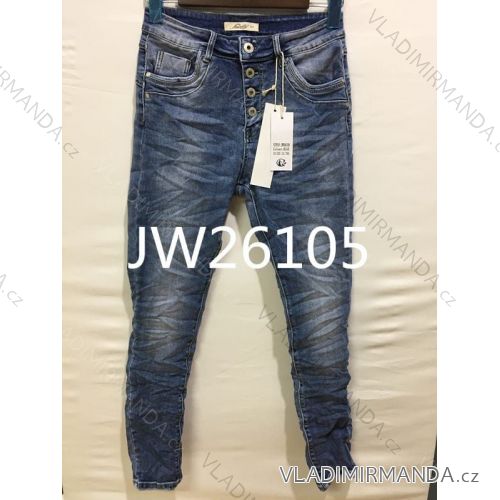 Jeans jeans long women (XS-XL) JEWELLY LEXXURY LEX20C2564