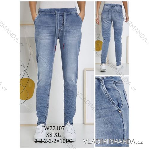 Jeans jeans long women (XS-XL) JEWELLY LEXXURY LEX20C2564