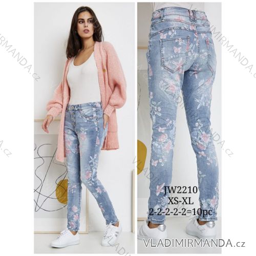 Jeans jeans long women (XS-XL) JEWELLY LEXXURY LEX20C2564