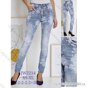 Jeans jeans long women (XS-XL) JEWELLY LEXXURY LEX20C2564