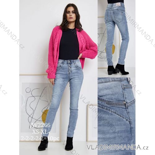 Jeans jeans long women (XS-XL) JEWELLY LEXXURY LEX20C2564