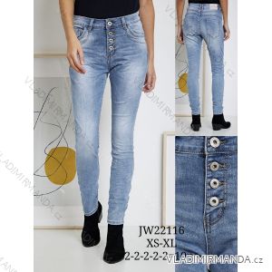 Jeans jeans long women (XS-XL) JEWELLY LEXXURY LEX20C2564