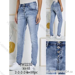 Jeans jeans long women (XS-XL) JEWELLY LEXXURY LEX20C2564