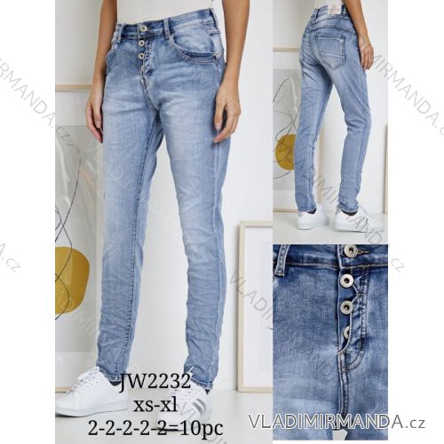 Jeans jeans long women (XS-XL) JEWELLY LEXXURY LEX20C2564