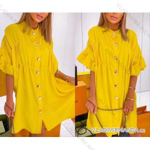 Dress with 3/4-sleeve ladies pocket (uni sl) ITALIAN Fashion IMWD20529