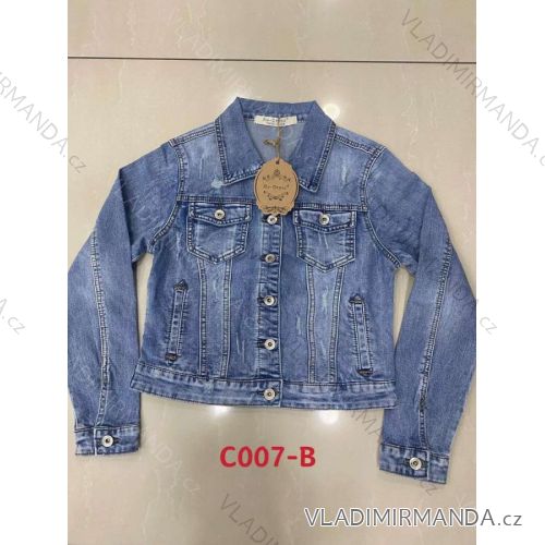 Denim jacket oversize women's (xs-l) Italian fashion IMT19040