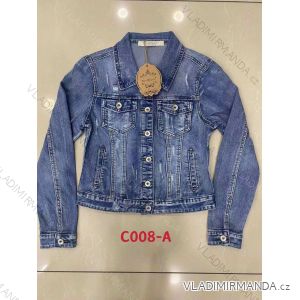 Denim jacket oversize women's (xs-l) Italian fashion IMT19040