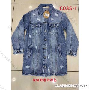 Denim jacket oversize women's (xs-l) Italian fashion IMT19040