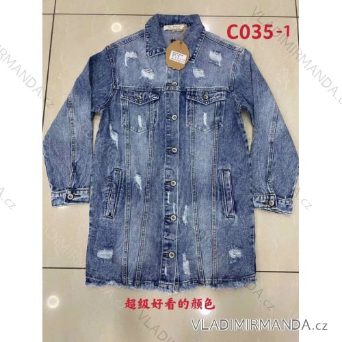 Denim jacket oversize women's (xs-l) Italian fashion IMT19040