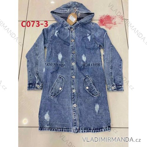 Denim jacket oversize women's (xs-l) Italian fashion IMT19040