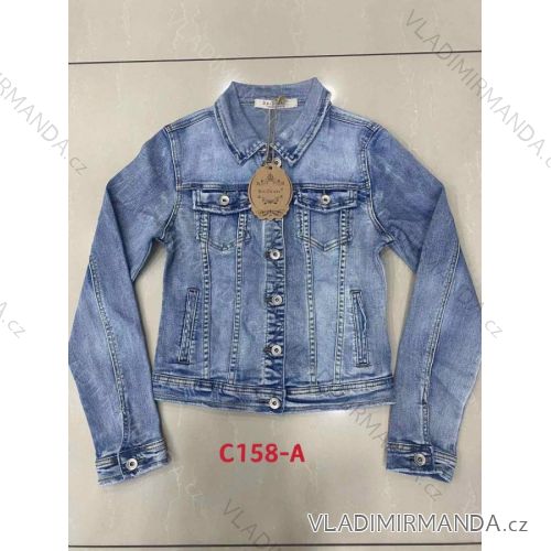 Denim jacket oversize women's (xs-l) Italian fashion IMT19040