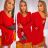 Women's Long Sleeve Sweater (S / M ONE SIZE) ITALIAN FASHION IMM219072