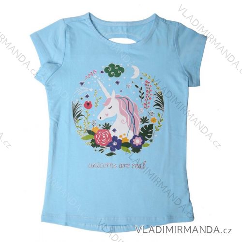 T-shirt short sleeve for children boys (98-128) WOLF S2806