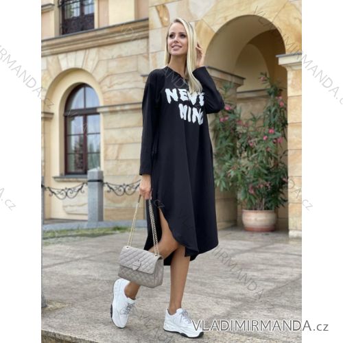 Dress with 3/4-sleeve ladies pocket (uni sl) ITALIAN Fashion IMWD20515