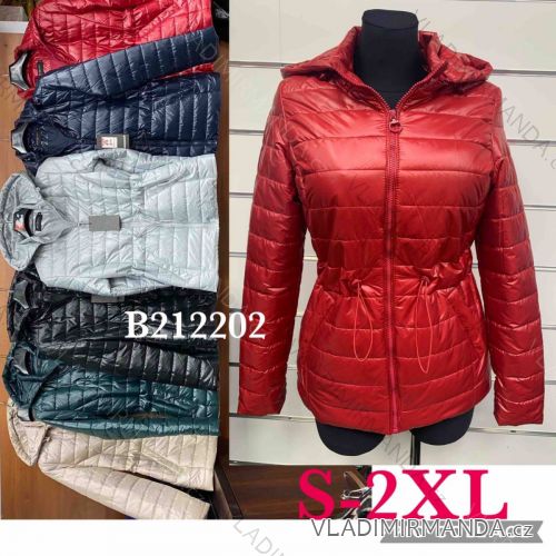 Zip Hooded Jacket Long Sleeve Women's Plus Size (3XL-8XL) POLISH FASHION PMWT21T21-69