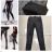 Elegant Long Leatherette High Waist Pants Women (S-XL) ITALIAN FASHION IMWA216601