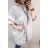 Summer long sleeve flowered women's dress (UNI S / L) ITALIAN FASHION IMK20150