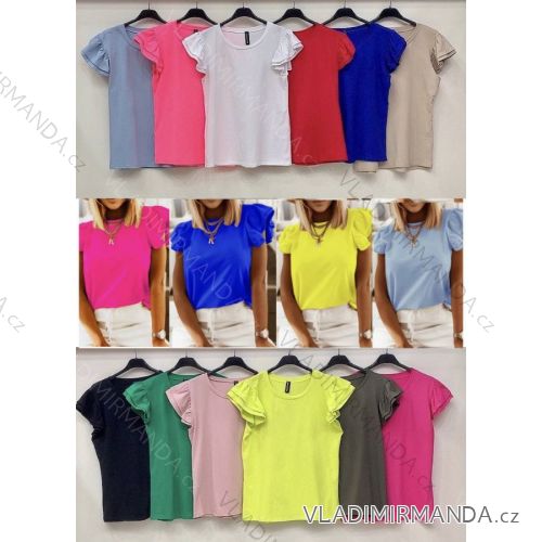 Women's long sleeve blouse (S / M ONE SIZE) ITALIAN FASHION IMWK21011