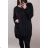 Tunic long sleeve women's oversized (3XL / 4XL ONE SIZE) ITALIAN FASHION IMWQ21199