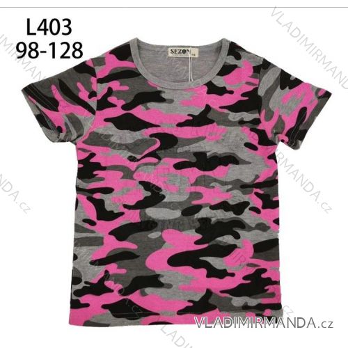 T-shirt short sleeve baby girl (98-128) SEASON T-303