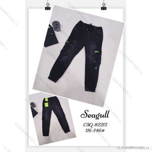 Rifle jeans dorost chlapecké (134-164) SEAGULL SEA22CSG-82215