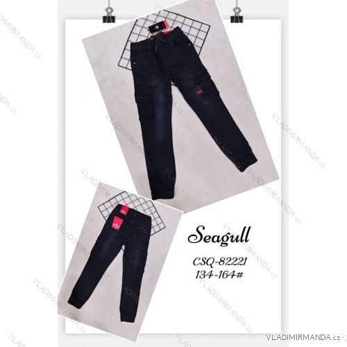 Rifle jeans dorost chlapecké (134-164) SEAGULL SEA22CSG-82215