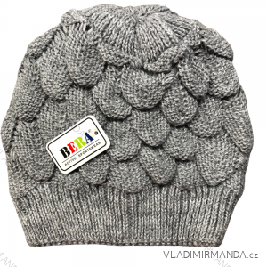 Women's warm winter fleece hat (ONE SIZE) WROBI POLAND PV919036