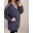 Long Sleeve Dress with Pendant Women's Oversized (3XL / 4XL ONE SIZE) ITALIAN FASHION IMWQ2115022