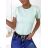 T-shirt short sleeve women (S / M ONE SIZE) ITALIAN FASHION IMWK21002