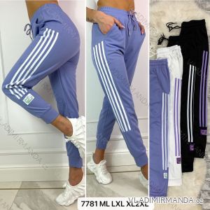 Women's long velvet sweatpants (S-XL) TURKISH FASHION TMWL20633