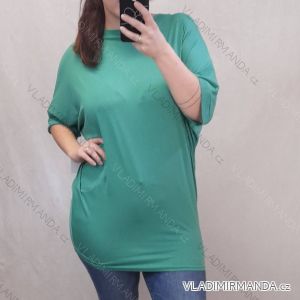 Tunic extended dress mini short sleeve women's OVERSIZE (UNI M / 2XL) ITALIAN FASHION IM720052