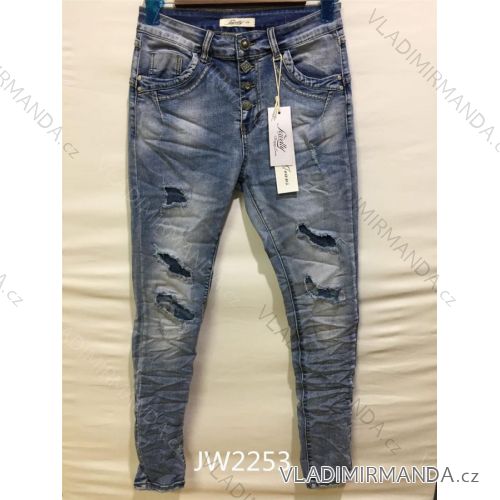 Jeans jeans long women (XS-XL) JEWELLY LEXXURY LEX20JW9225